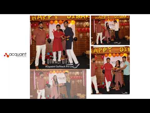 Glimpse of Diwali celebration 2021 at Acquaint Softtech Private Limited