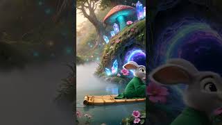 #bunnyadventure #magicalforest #disneyaesthetic #fantasyart #aianimation #fairytaleworld