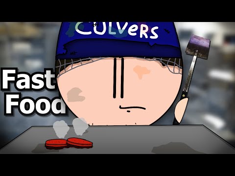 Working at a Busy Fast Food Place