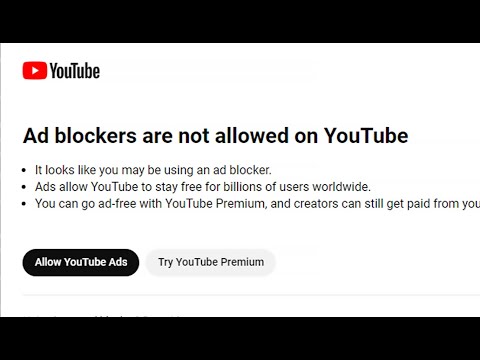 YouTube is Fighting Adblock.