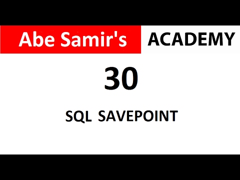 SQL SAVEPOINT in Oracle Database