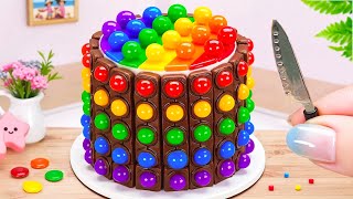 Best Yummy Rainbow Pop It Cake 🌈 Sweet Miniature Rainbow Cake Decorating Tutorials 💟 The Cake Corner