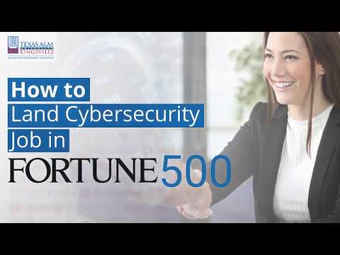 How to Land a Cybersecurity Job in fortune 500 Companies