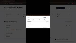 Job Application Tracker | AmpliCode Hackathon 2025 | Team Project Demo #nextjs#reactjs#AmpliCode