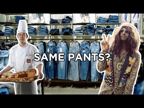 Why hippies and japanese bakers wear the same pants
