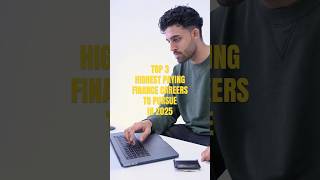 Finance Careers To Pursue In 2025 | +$550K Salary