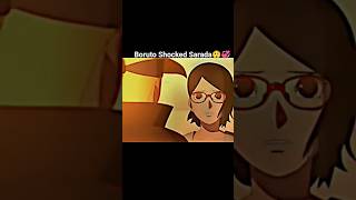 Boruto Shocked Sarada😚💕 !! Boruto Love Sarada😂😲