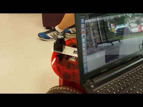 Testing Ultrasonic Sensor Moving