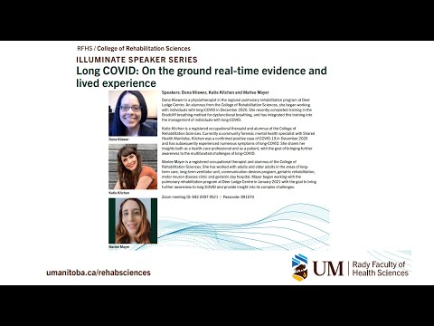 "Long COVID:  On the ground real time evidence and lived experience" (Sept 23, 2021)