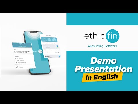 Ethicfin Accounting Software | Demo Presentation in English