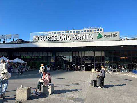 Travelling from Barcelona to Madrid by train
