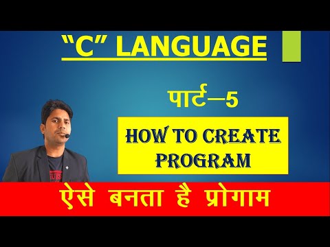 How to Create Program | Easy way to create C Program