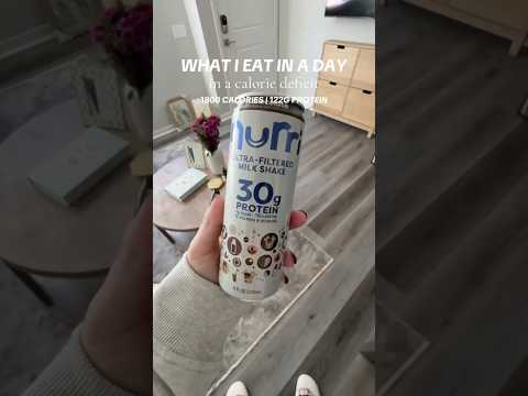 what I eat in a day in a calorie deficit ✨