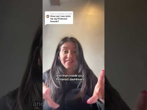 How to view your pinterest analytics #pinteresttips #socialmediatips #pinterestmarketing