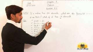 ncert solutions for class 12 maths chapter 3 matrix order of matrices