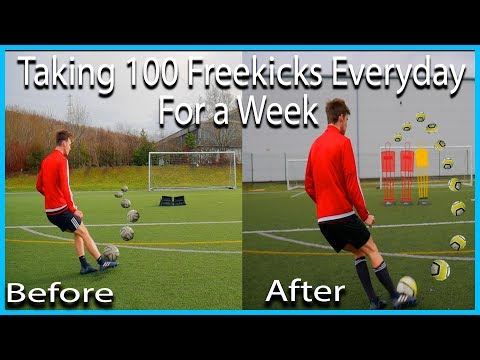 How To Score Freekicks Over A Wall | Learnt In A Week