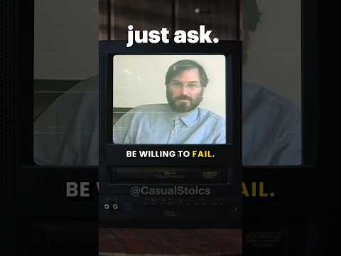 Steve Jobs’ Advice on Fear of Failure 🔥 #Shorts