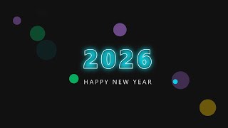 New Year Animation Using HTML CSS & JavaScript