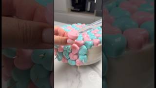 let’s make gender reveal jelly cake 🩵🩷🩵🩷 #asmr #sweet #dessert #jelly #jellycake