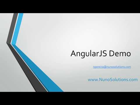AngularJS Demo App