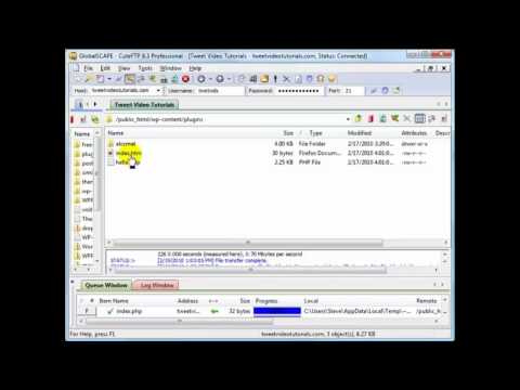 How to Secure Your WordPress Blog? (14) Part 2 of 8 - Wordpress Video Tutorials