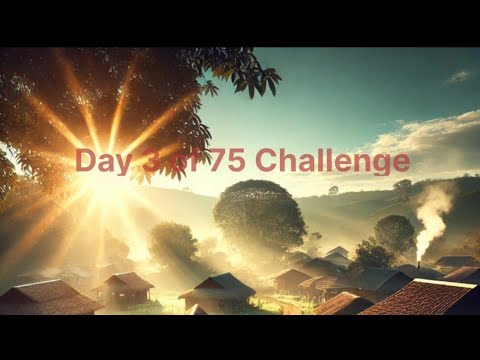 Day 3 of 75 Hard Challenge 🔥🔥 #unemployedyouth #youtube