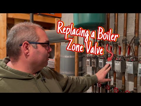 How to change out a Honeywell Zone Valve on your boiler!