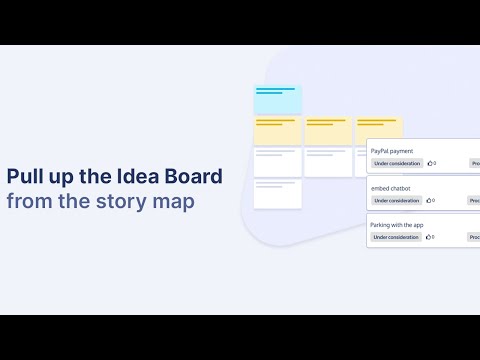 How to pull ideas from the Idea Board on the story map