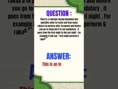Islamic Question and Answer #short #islamicknowledge #islamicquestionandanswer