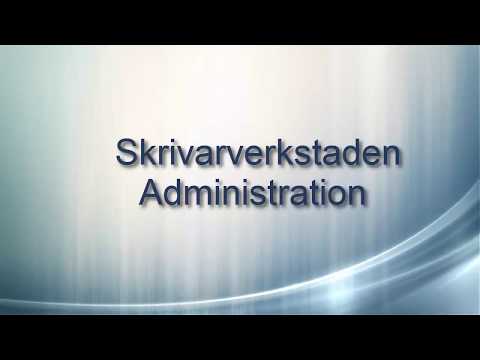 Skrivarverkstaden - administration
