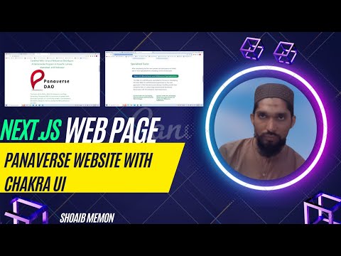 Panaverse Webpage Nextjs With ChakraUI demo
