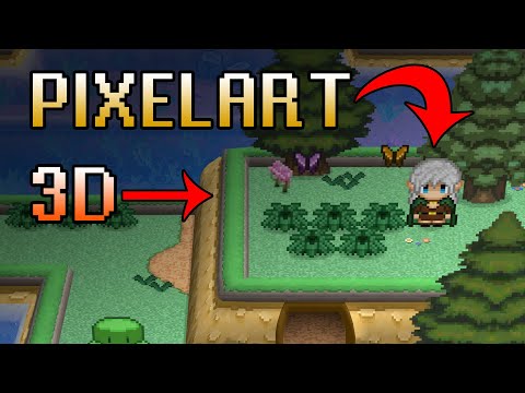 The Challenges of Making A 2D Pixel-Art Game On A 3D Environment!