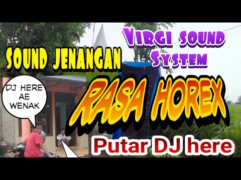Sound jenangan hired