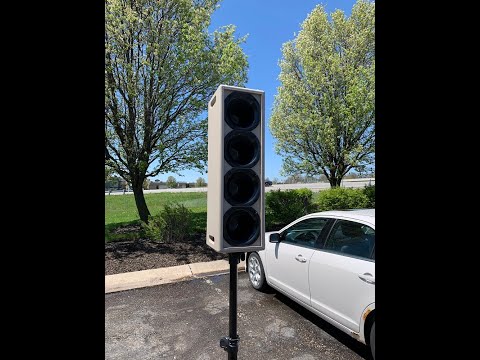 Portable Acoustic Hailing Demonstration (DIY LRAD)