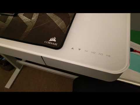 How to Set A Custom Height on the Tresanti Adjustable Height Desk from Costco