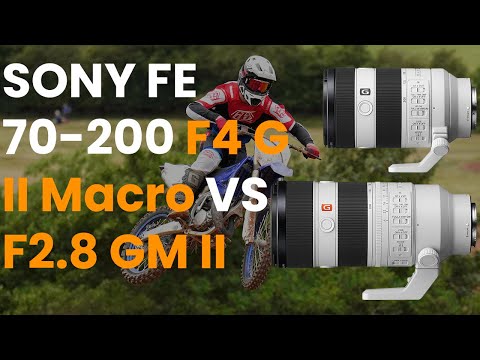 Sony 70-200 F4 G II Macro vs F2.8 GM II - Is the GM Worth $1000 More?