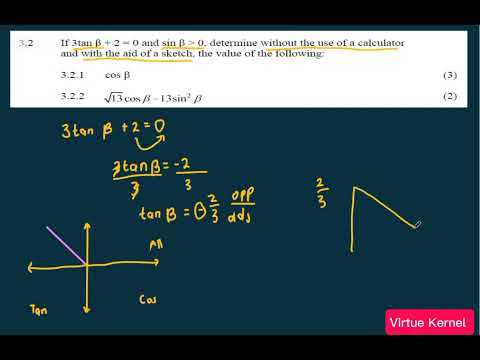 Trigonometry Paper 2 Questions Part 2 (Practice Trigonometry) Grade 11, Grade 12