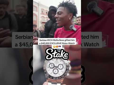 IShowSpeed and Rich Fan #ishowspeed #money #rolex  #comedian