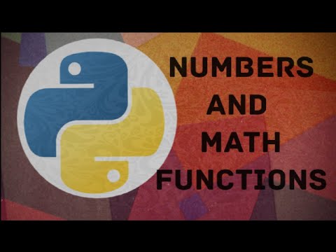Numbers and Math Functions | Python | Gold tutor | Aktu /Uptu #aktu #python