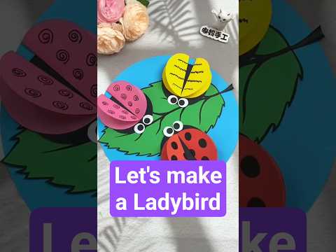 Let's make a Ladybird - Craft Everyday!