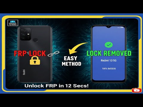 Xiaomi Redmi 13 5G FRP Unlock | HyperOS/MIUI 15 | 100% Working 2026