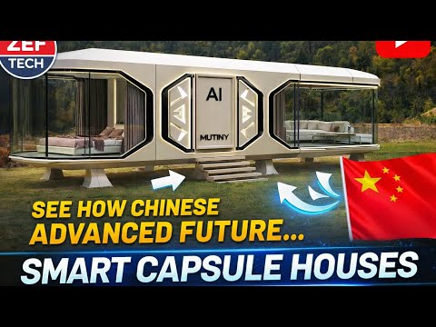 See how Chinese advanced future Smart Capsule Houses. 