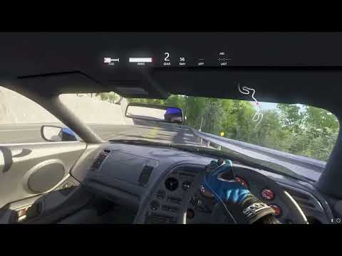 Toyota Supra drift through country road (almost crashed!)