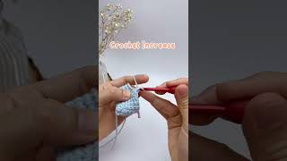 Single crochet increase (inc) #crochettutorial #shorttutorials #crochet