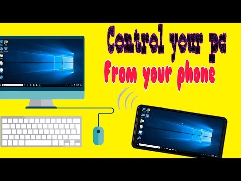 Control your pc directly from your phone?
