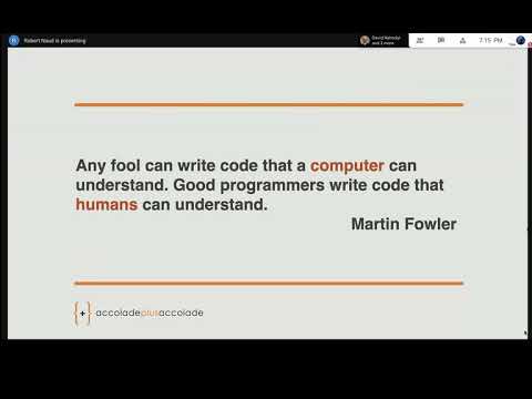 Writing Readable Code - Atlanta FileMaker Developers May 2021