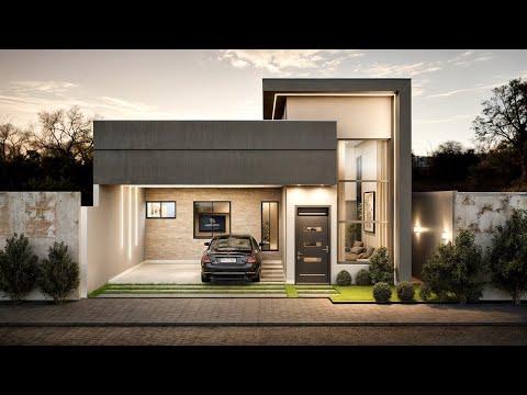 Small and Modern House II 3 Bedrooms II Floor Plan 140m² Land 10x20m
