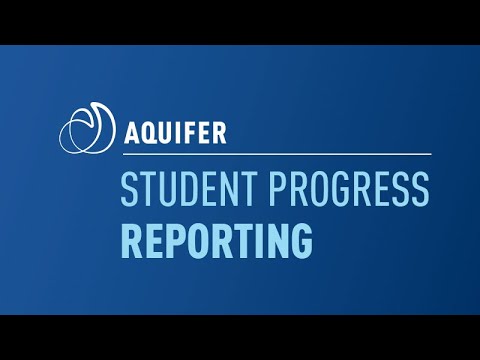Student Progress Reporting in Aqueduct