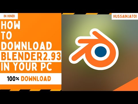 BLENDER DOWNLOAD |How to Download and Install Blender on Pc | Full Details | HJTECH418