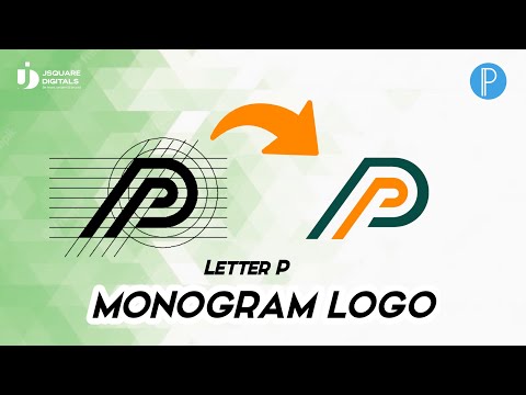 Pixellab Tutorial: Letter P Logo Design | How To Design Monogram Logo With Grids on Pixellab